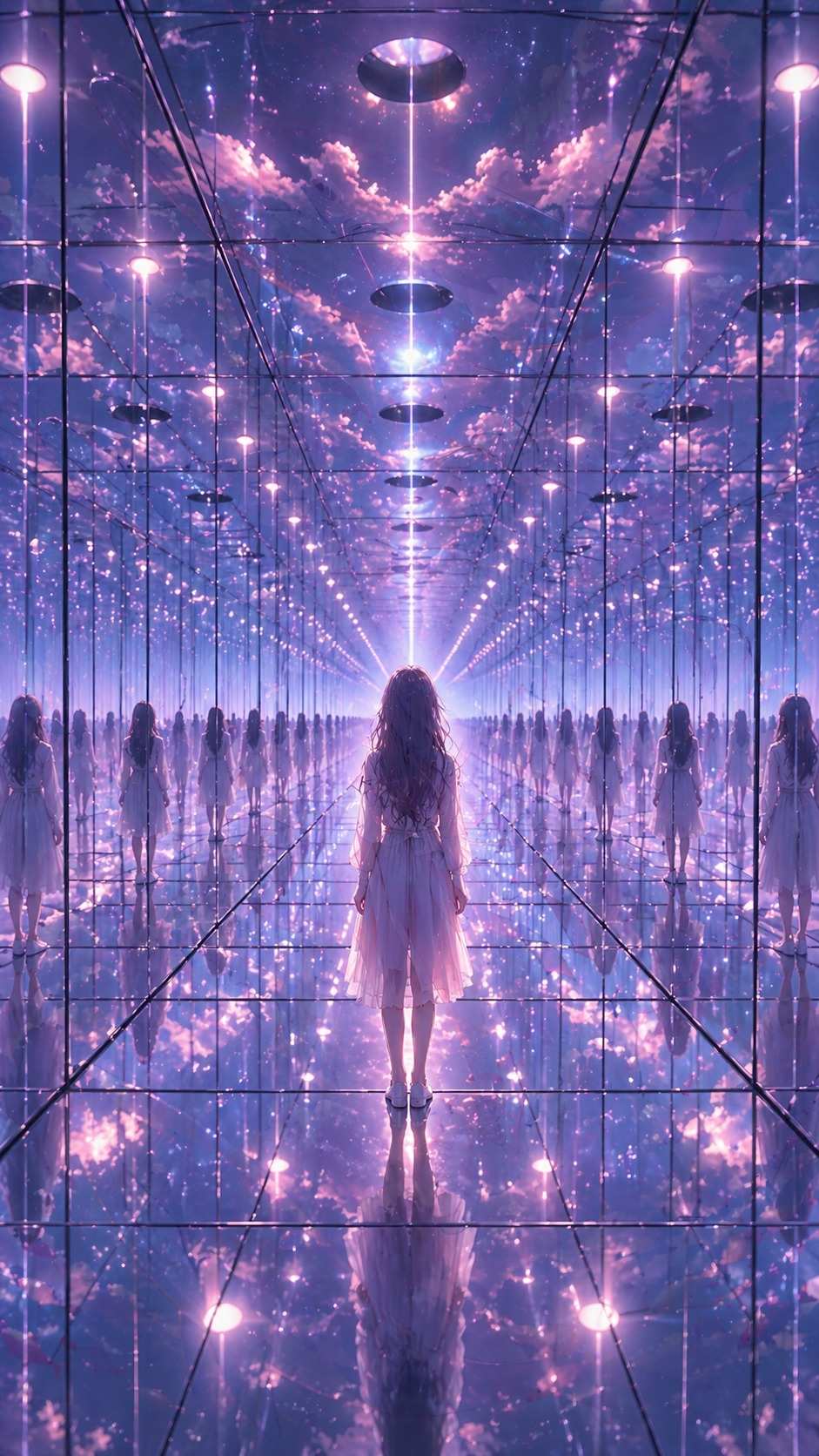 Purple mirror starlight